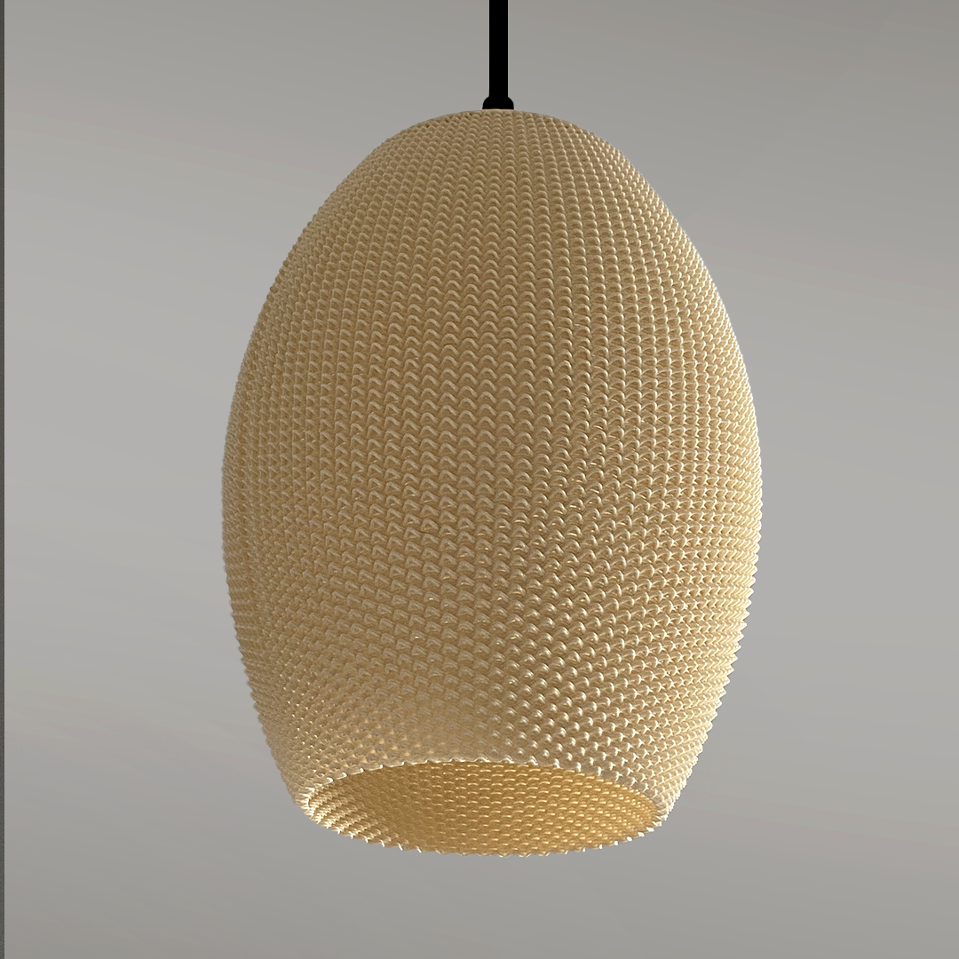 Ovo Pendant Lamp - 3D Printable Model