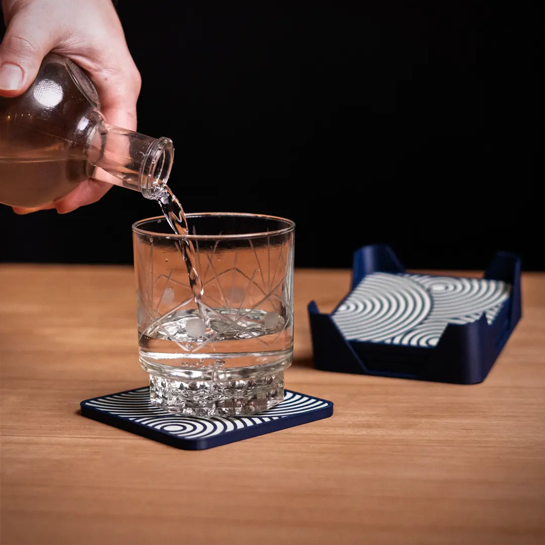 Concentric Square Coasters