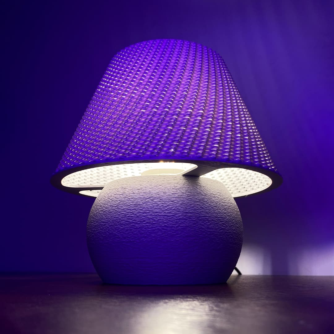 Tokyo Desk Lamp - Fuzzy Skin Version