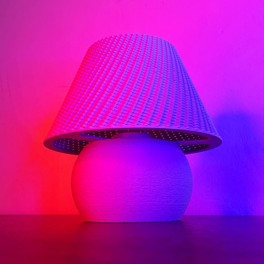 Tokyo Desk Lamp - Fuzzy Skin Version