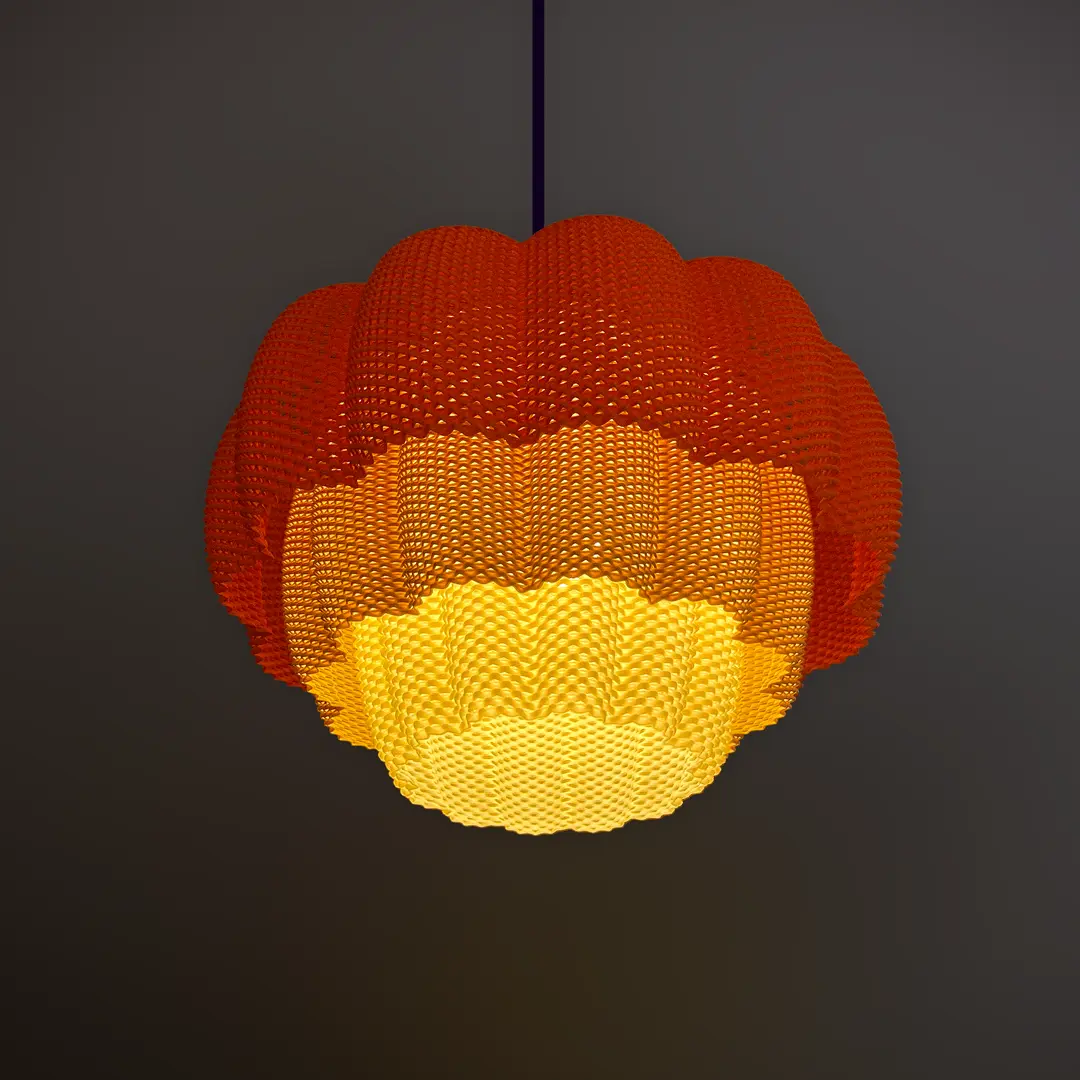 Petunia Pendant Lamp - 3D Printable Model