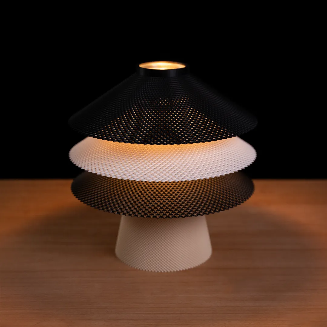 Pamela Modular Table Lamp - 3D Printable Model