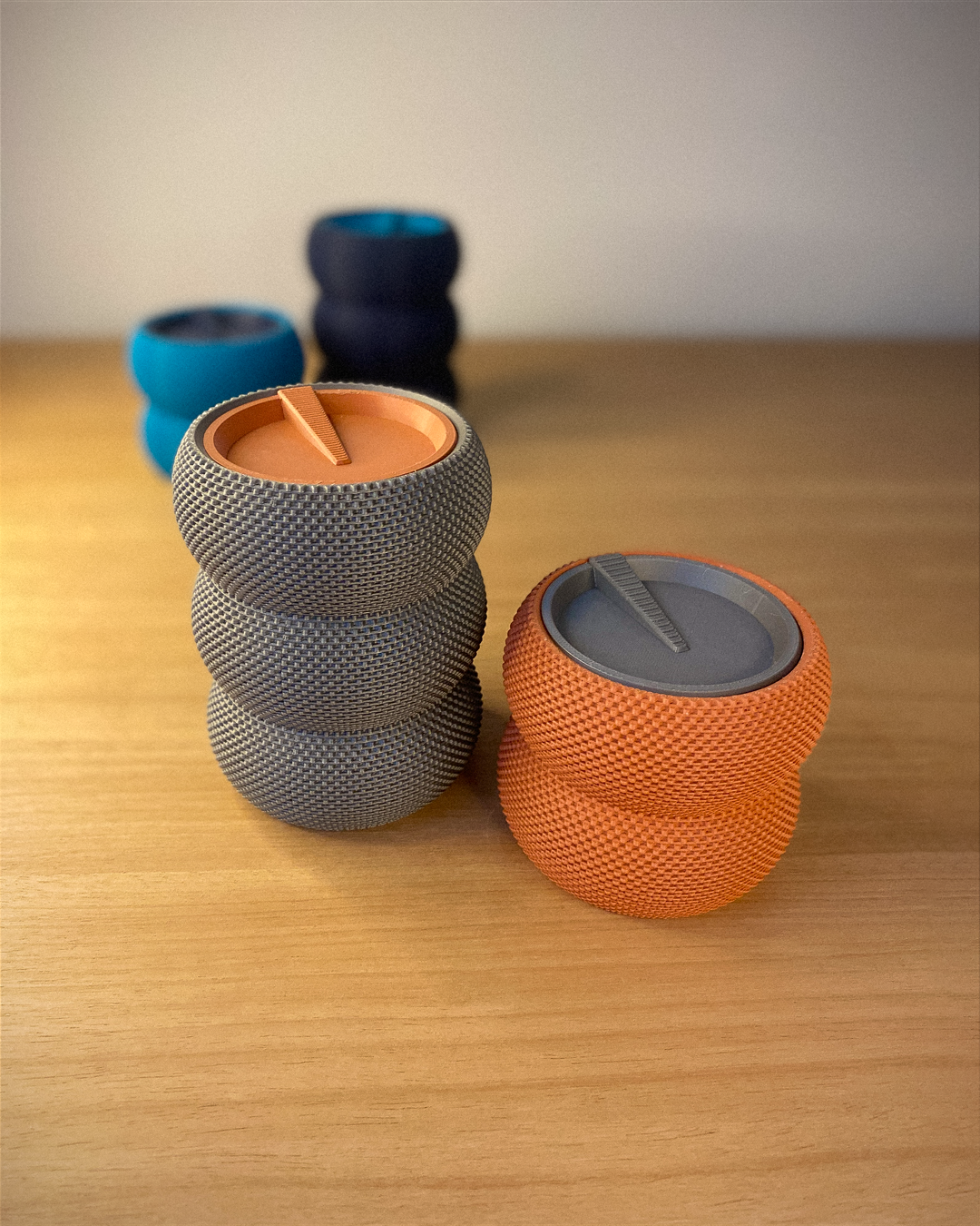 Storage Container Set - Two 3D Printable Models