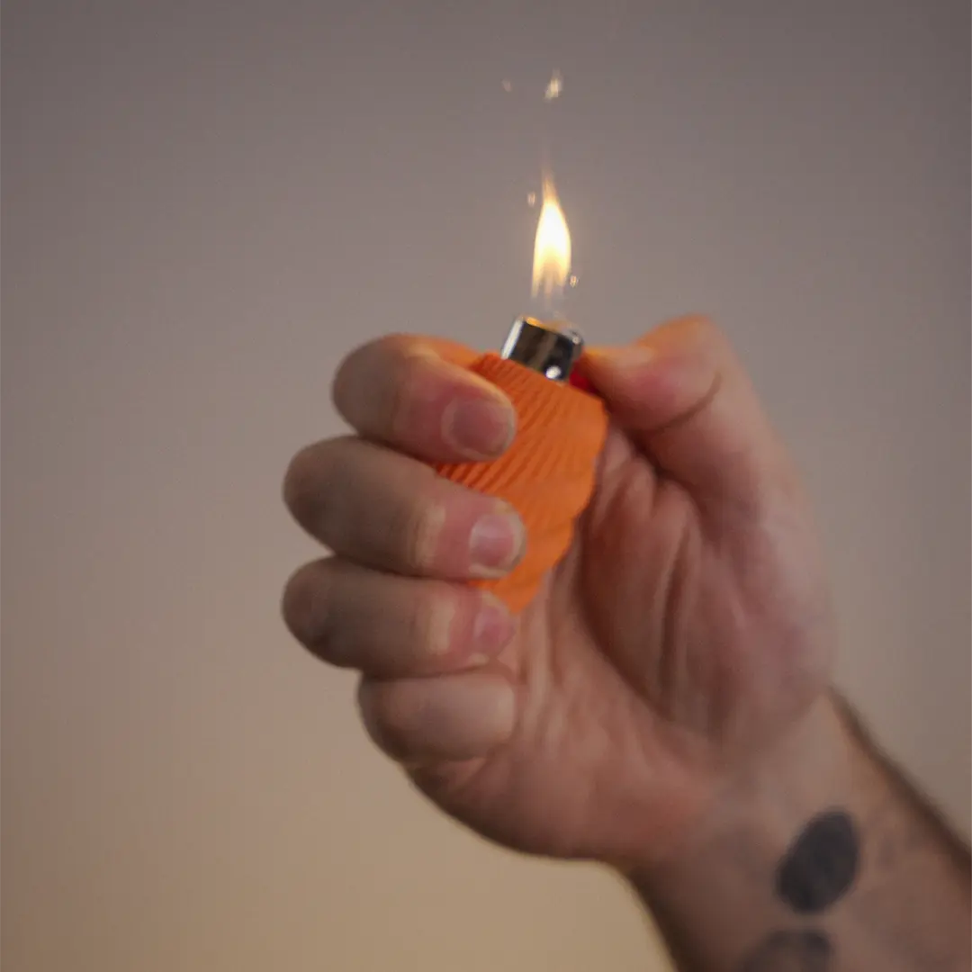 Hexa Bic Lighter Case - 3D Printable Model
