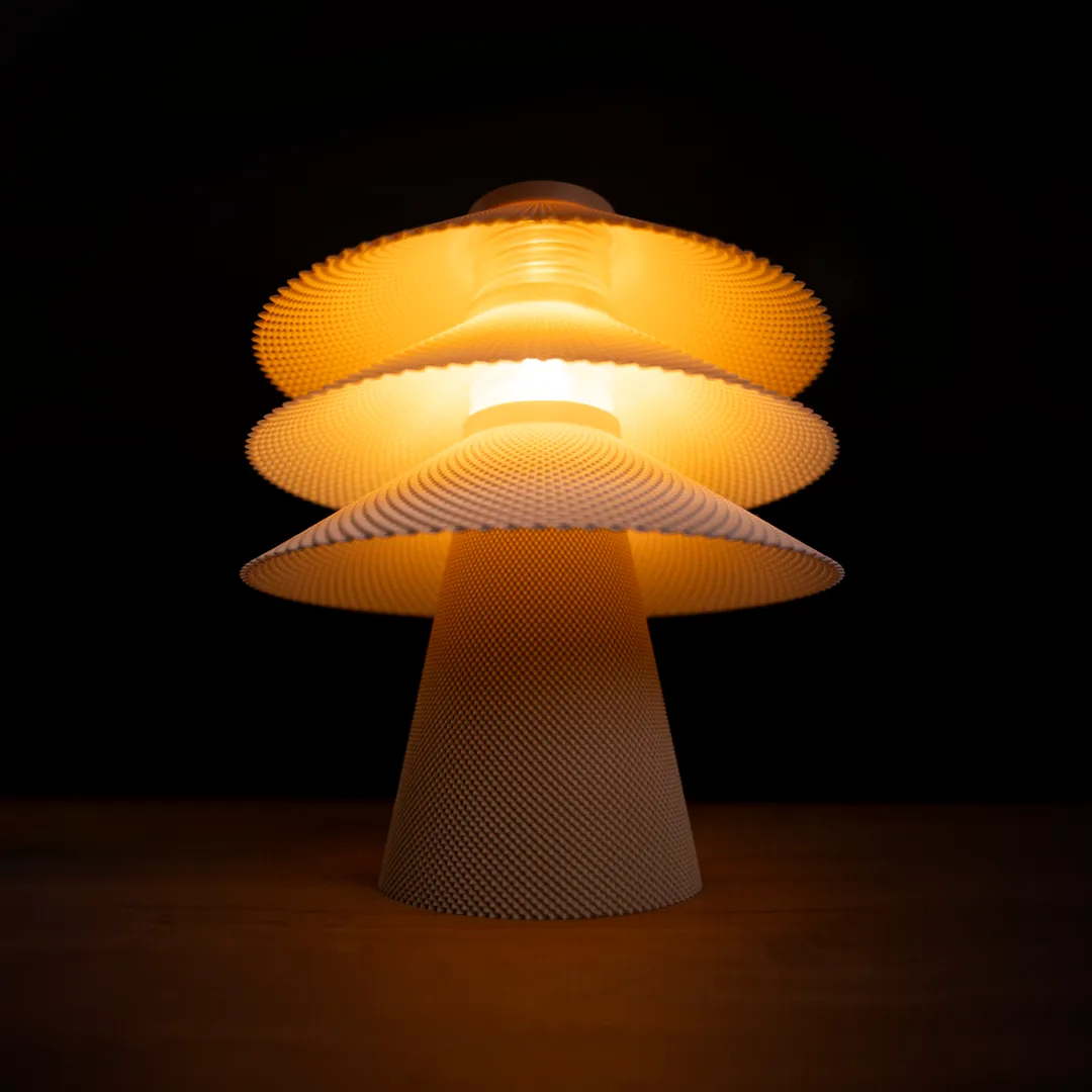 Pamela Modular Table Lamp - 3D Printable Model