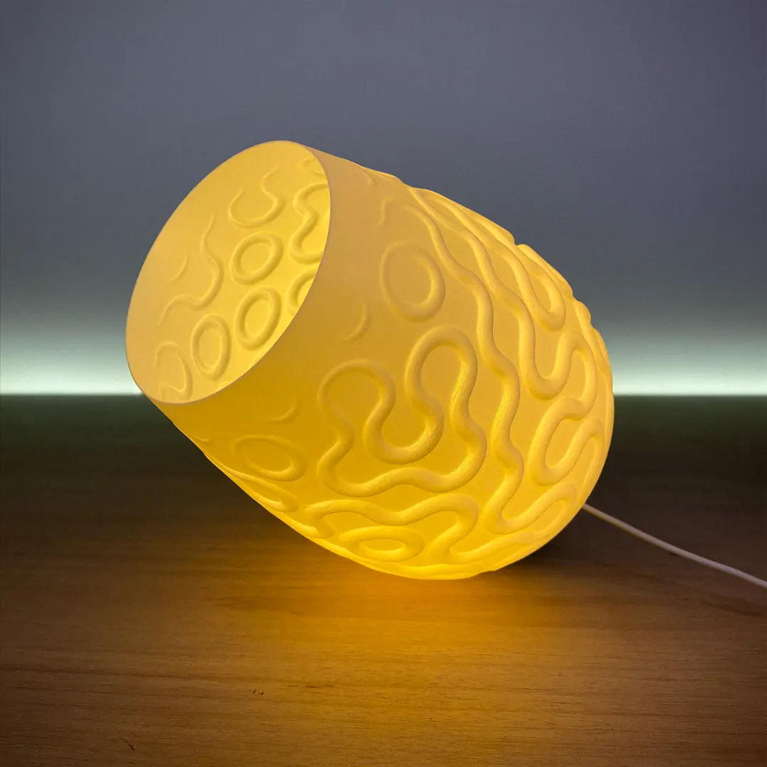 Seamless Table Lamp - 3D Printable Model