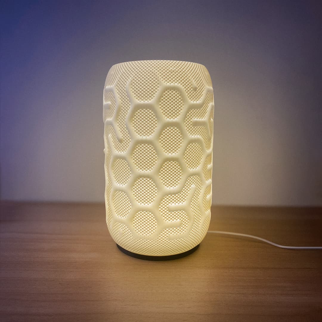 Hexstream Adaptive E27 Lamp - 3D Printable Model