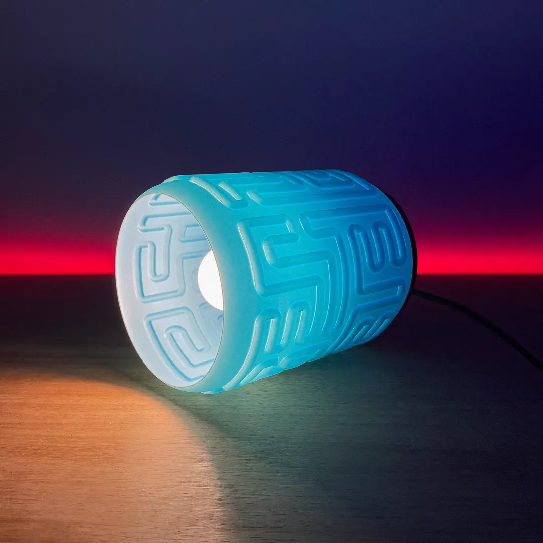 Maze Table Lamp - 3D Printable Model