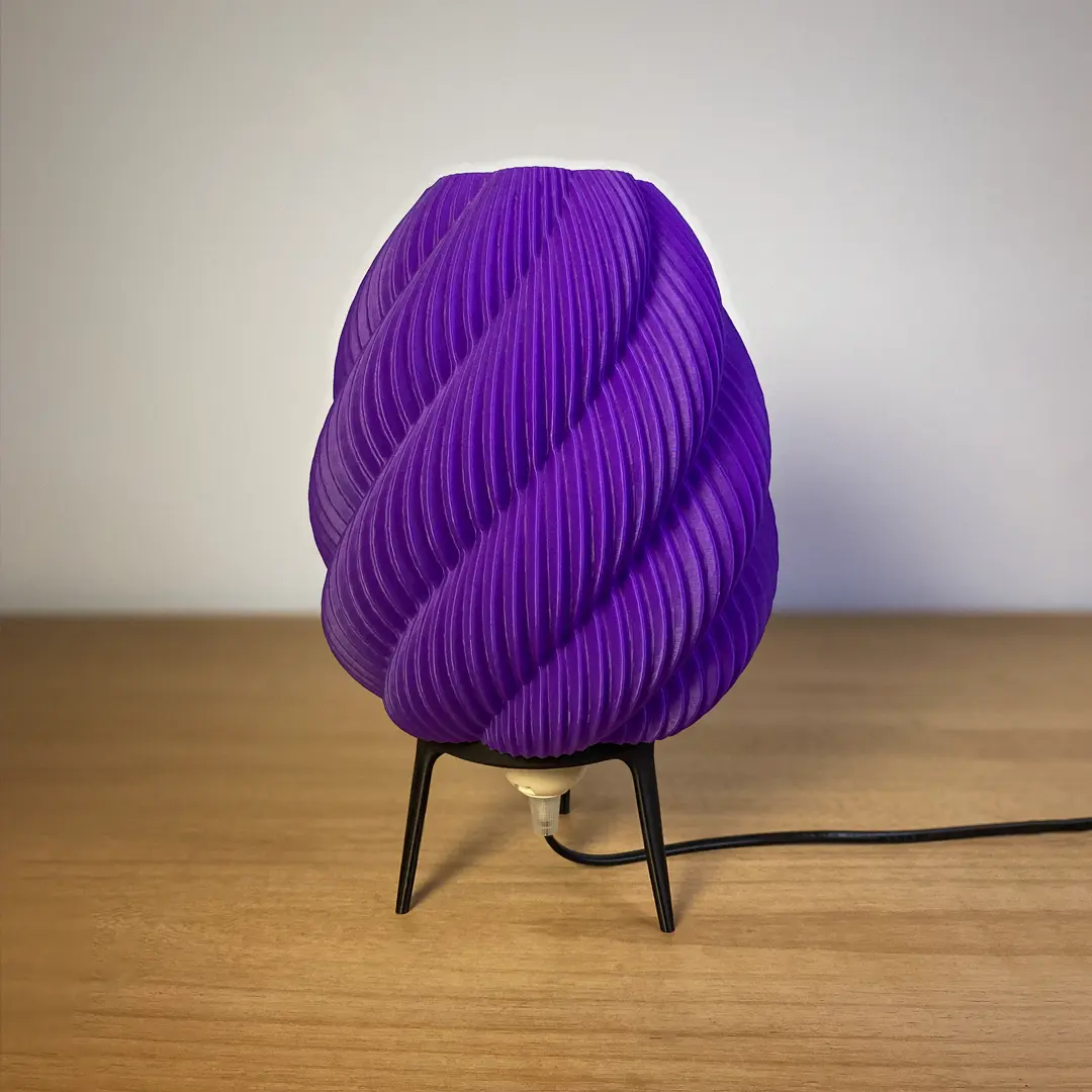 Kamba Table Lamp - 3D Printable Model
