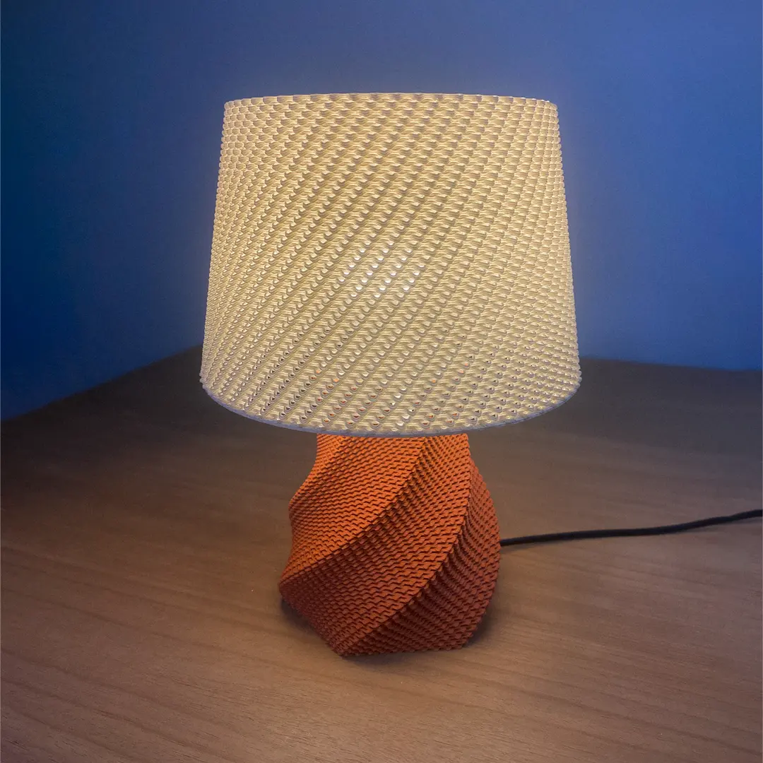 Julian Table Lamp - Solid Version - 3D Printable Model
