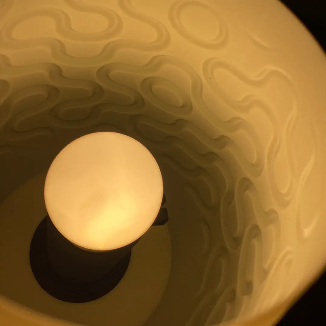 Seamless Table Lamp - 3D Printable Model