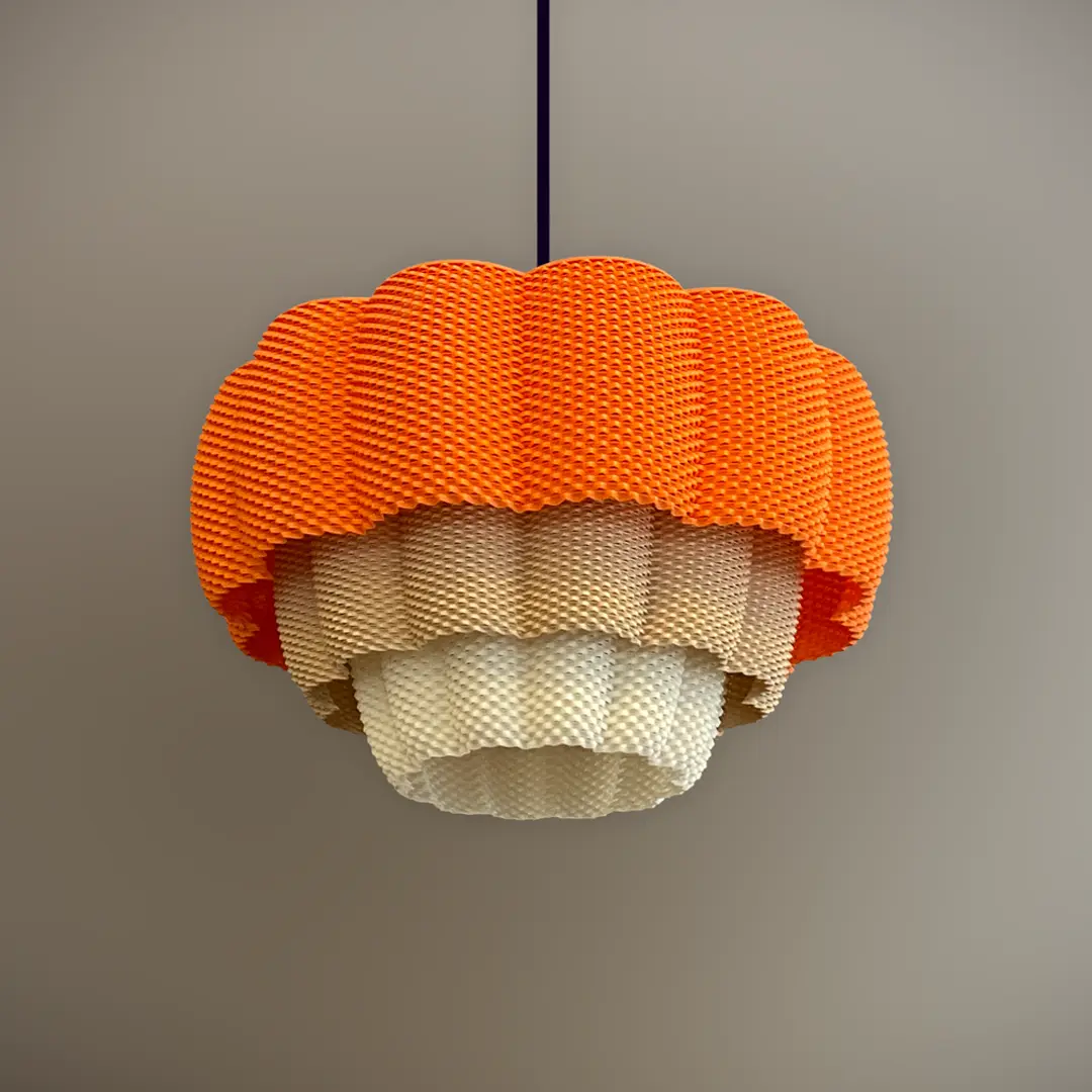 Petunia Pendant Lamp - 3D Printable Model