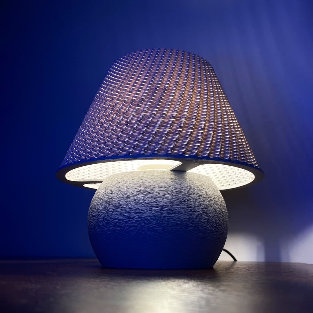 Tokyo Desk Lamp - Fuzzy Skin Version