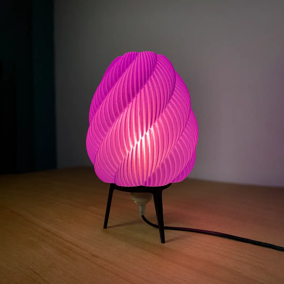 Kamba Table Lamp - 3D Printable Model