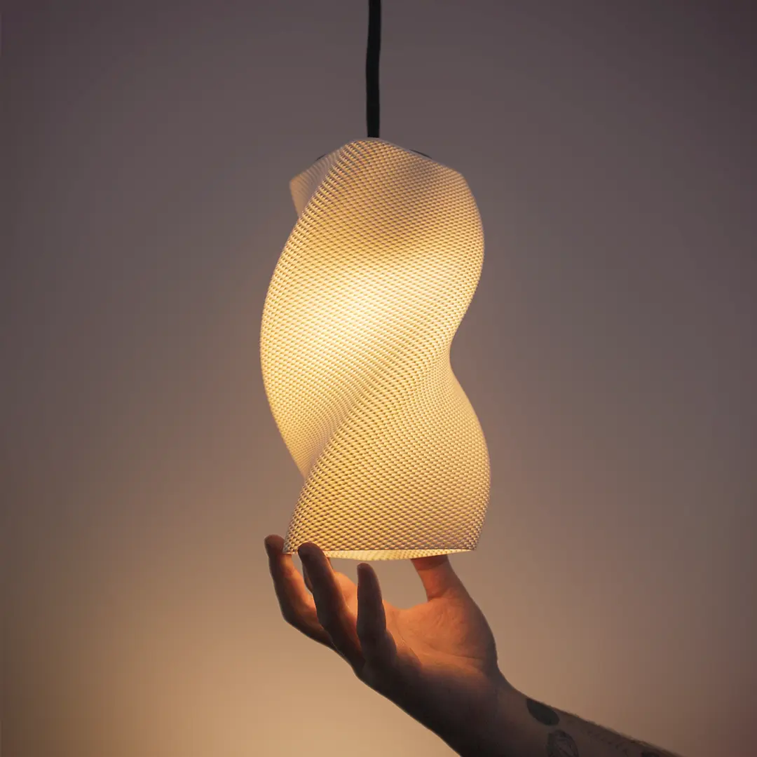 Vector Pendant Lamp - 3D Printable Model