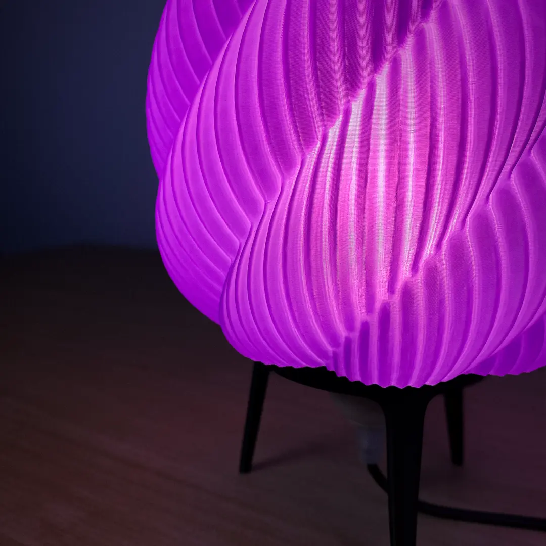 Kamba Table Lamp - 3D Printable Model