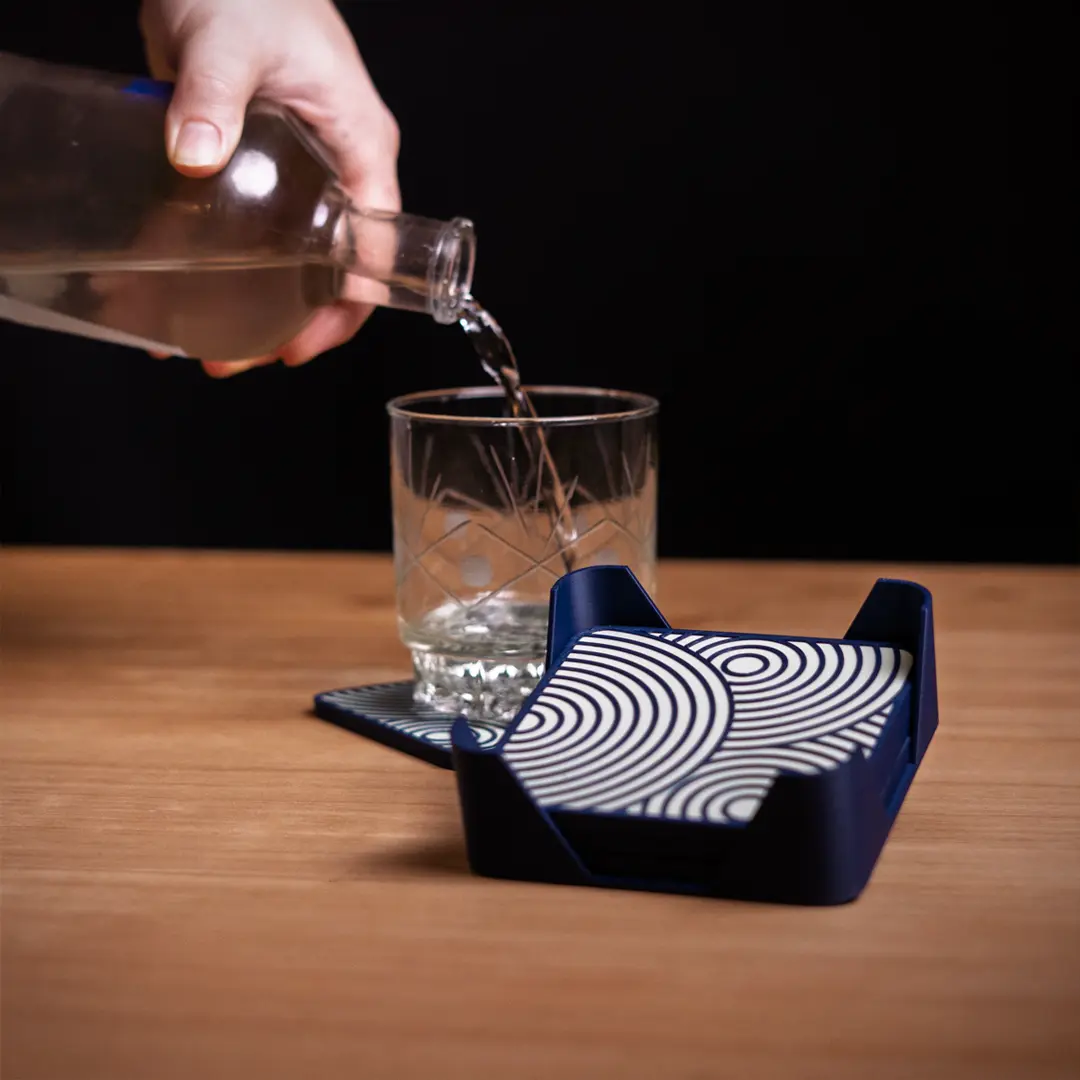 Concentric Square Coasters