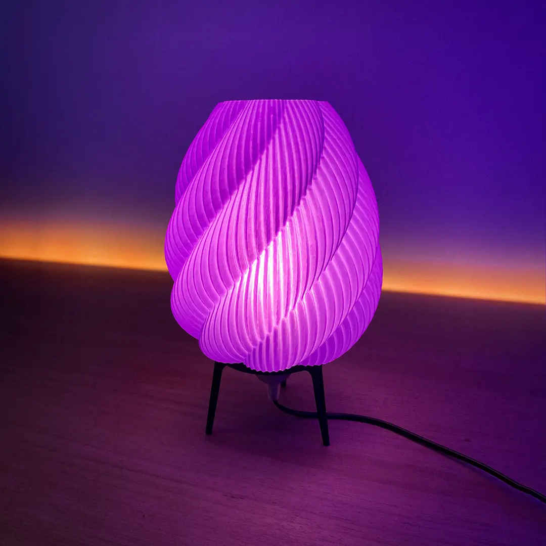 Kamba Table Lamp - 3D Printable Model
