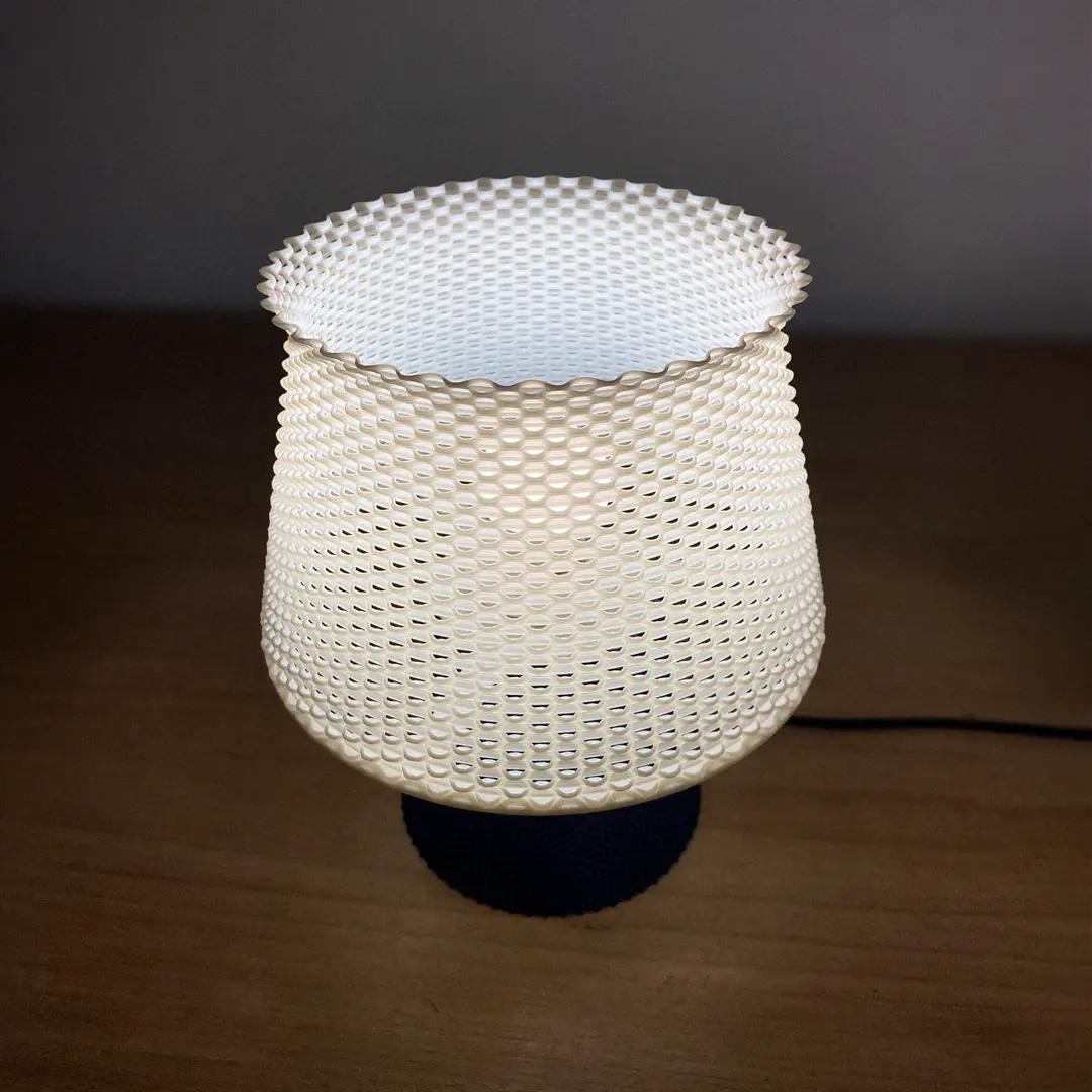 Bruno Table Lamp - Solid Version - 3D Printable Model