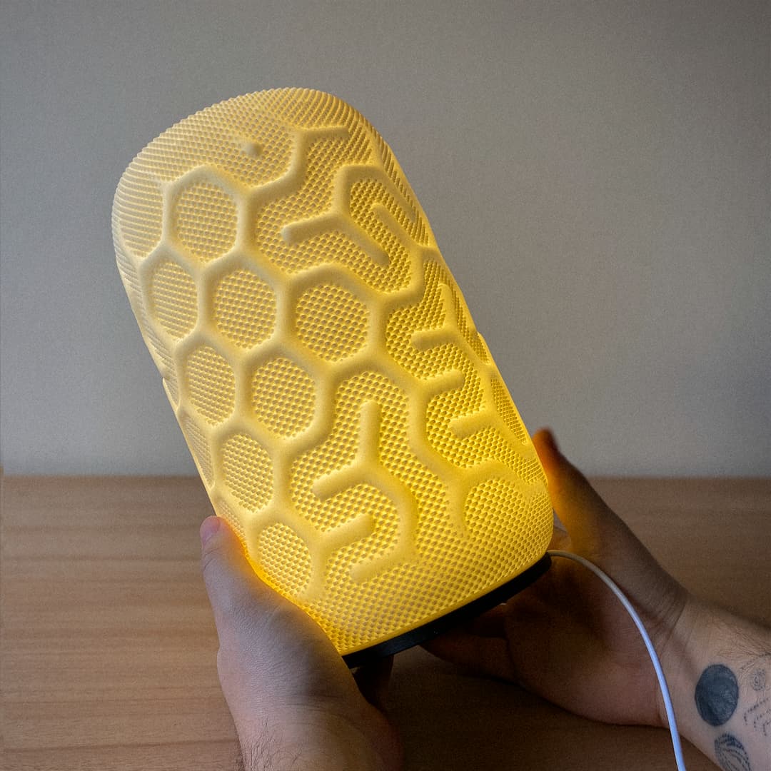 Hexstream Adaptive E27 Lamp - 3D Printable Model