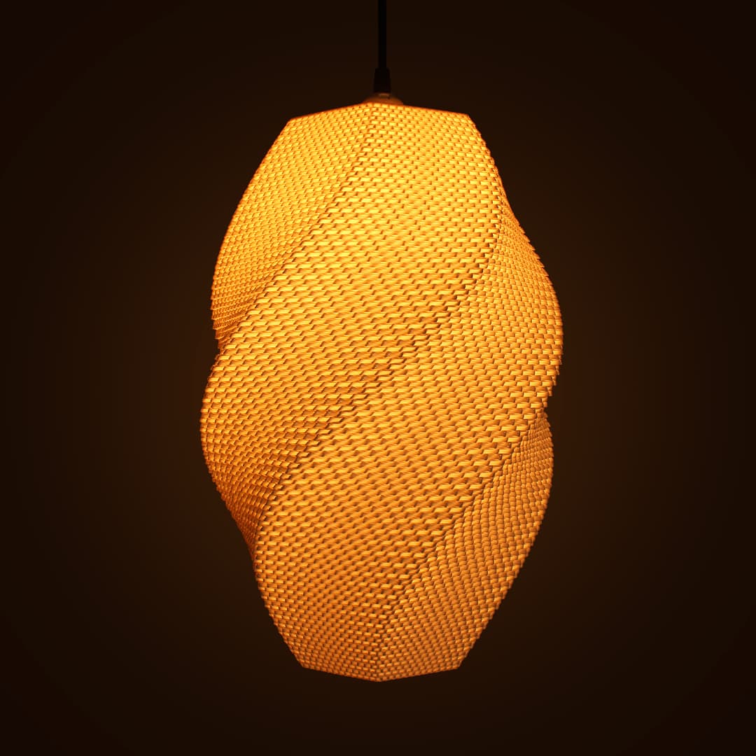 Josefina Adaptive E27 Lamp - 3D Printable Model