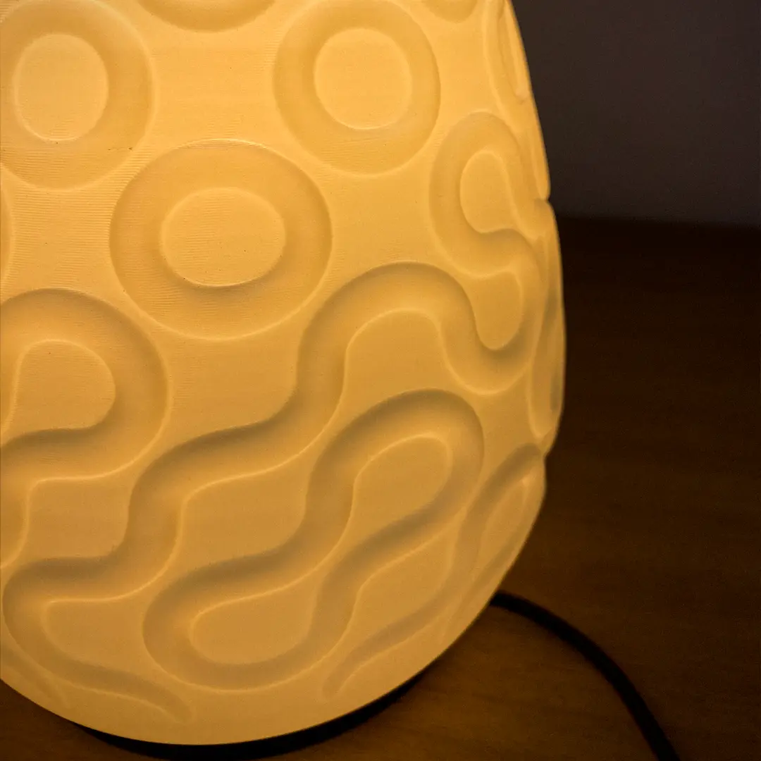 Seamless Table Lamp - 3D Printable Model