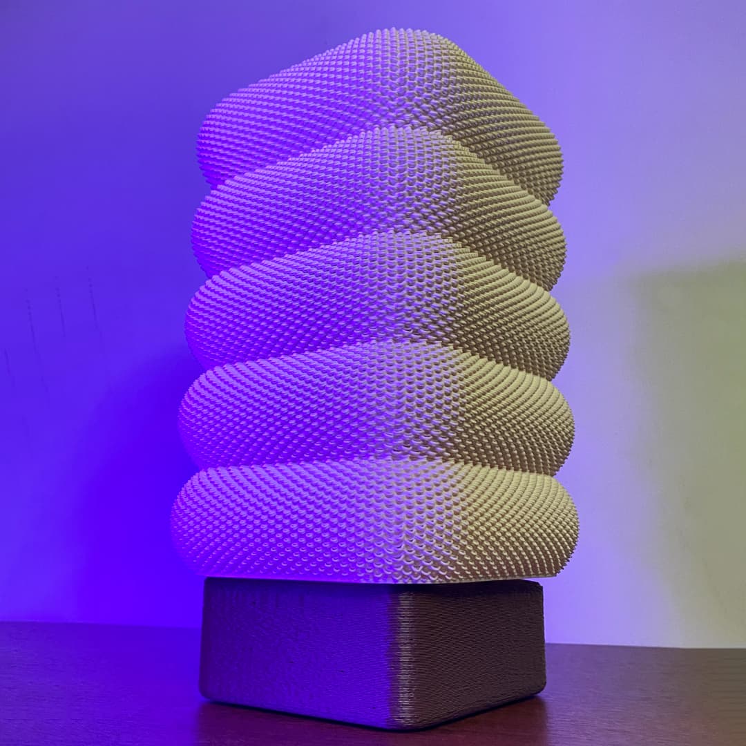 Sara Adaptive E27 Lamp - 3D Printable Model
