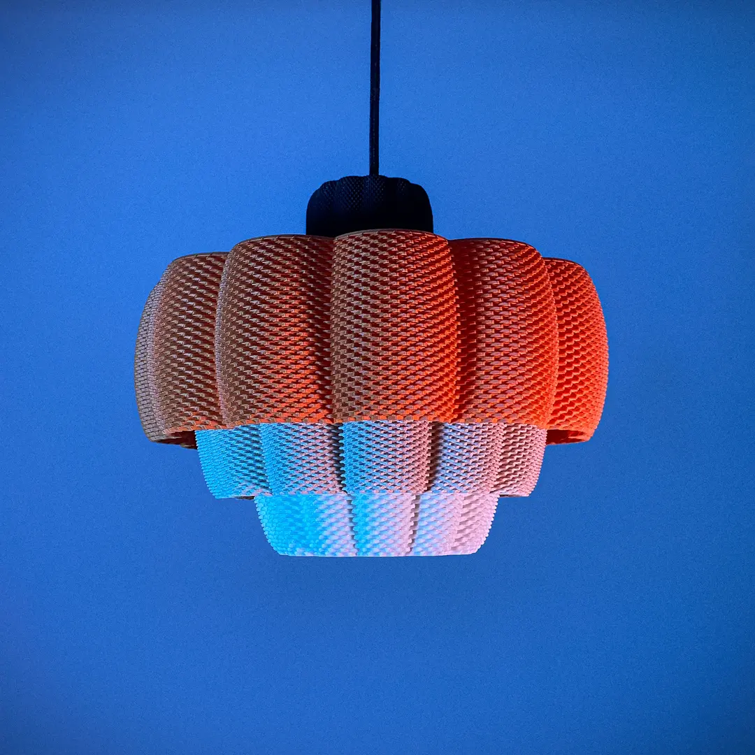 Petunia Pendant Lamp - 3D Printable Model