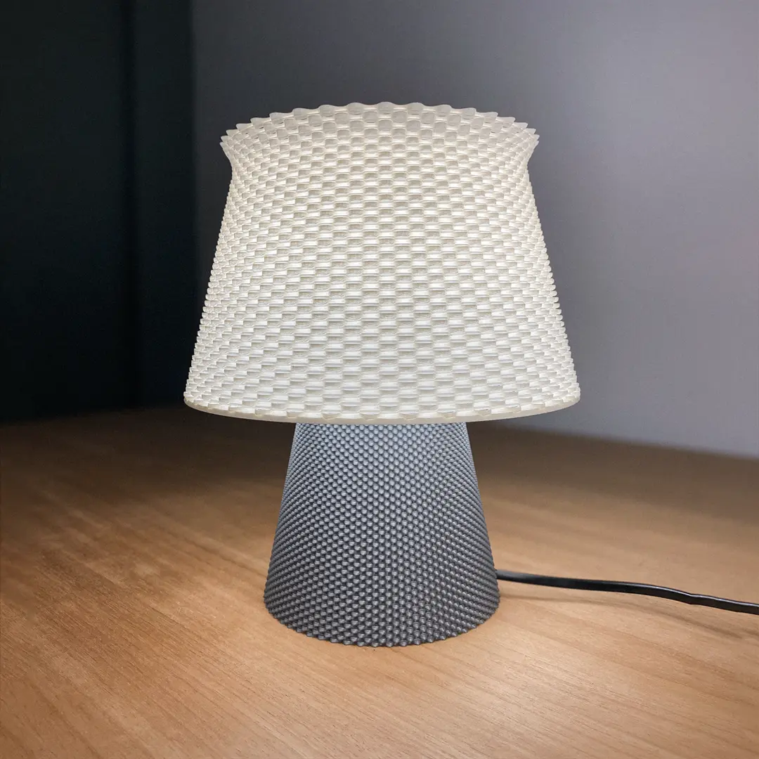 Bruno Table Lamp - Solid Version - 3D Printable Model